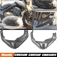 Allotmarkเครื่องยนต์ฝาครอบป้องกันภายใต้Cowl Lowed Shrouds Fairing Belly PanสำหรับHonda CB650R CB650F 2014 2015 2016 2017 2018 2019 2020 2021 Accessoriess CB 650Rรถจักรยานยนต์