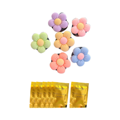 6 Piece Cute Flower Aromatherapy Car Air Outlet Decoration Perfume Clip Air Freshener Car Accessories