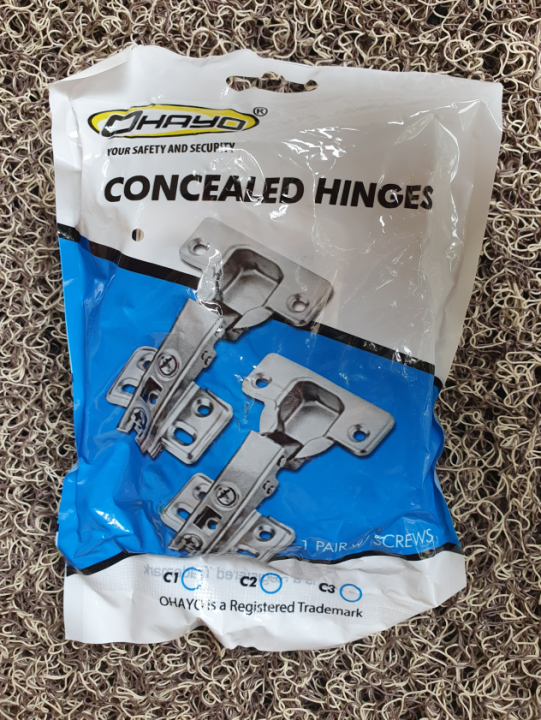 (CXM)OHAYO concealed hinges C2 (1 PAIR ) Lazada PH