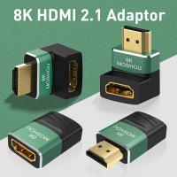 MOSHOU 8K HDMI 2.1 Cable Adapter Male to Female Cable Converter for HDTV PS4 PS5 Laptop 4K HDMI Extender Female to Female Adapters