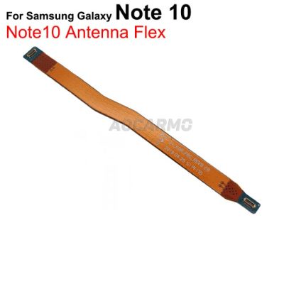 Aocarmo ขั้วต่อเมนบอร์ดสำหรับ Samsung Galaxy Note10 10 10 Plus 4G 5G Wi-Fi เสาอากาศรับสัญญาณสายเคเบิลงอได้การเชื่อมต่อเมนบอร์ด