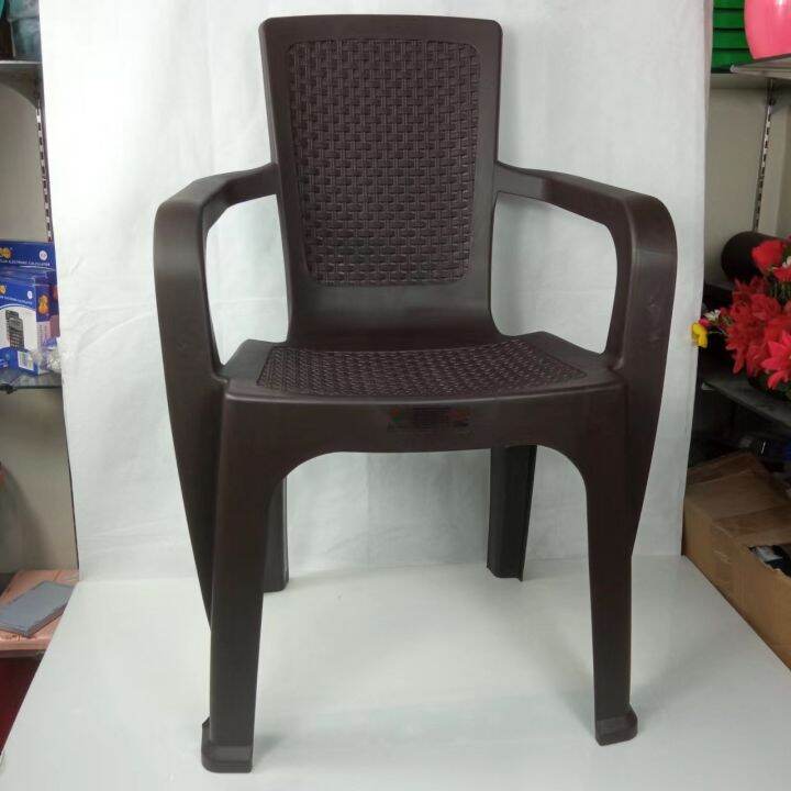 767 RATTAN DESIGN PLASTIC ARMCHAIR Lazada PH