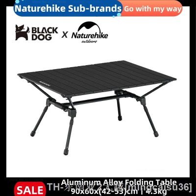 hyfvbu❦ﺴ◄  Naturehike x Dog Camping Table Folding Outdoor Aluminum Alloy Can As A Cart