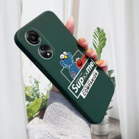 เคสโทรศัพท์ Hp สำหรับ OPPO A78 4G A78 4G เคสคุ้กกี้มอนสเตอร์ลายการ์ตูน Sesame Street ELMO แบบดั้งเดิมเคสปลอกซิลิโคนเหลวคลุมทั้งหมดเคสป้องกันทนแรงกระแทกกล้อง