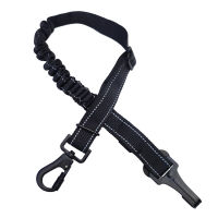 【CW】 Seat Belt 3-In-1 Adjustable Cat Car Accessory Safety Leash Vehicle Belts Reflective Nylon Rope Harness อุปกรณ์เสริมสำหรับสุนัข