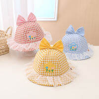 New Summer Baby Kids Dome Lovely Ventilation Lace Elegant Fashion Girls Outdoor Beautiful Sunscreen Princess Fisherman Cap