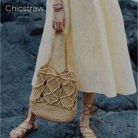 【jw】✌℡  Macrame Hollow Out Cotton Beach Shoulder Tote Boho Shopping - for her