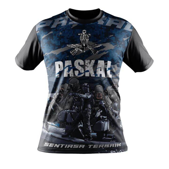 Paskal Hybrid Design Tactical Sublimation Jersey Tshirt Baju Jersey ...