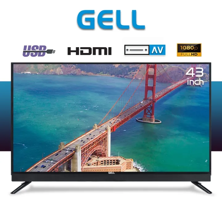 tv screen protector GELL 43 inches led tvsmart tv flat screen on sale