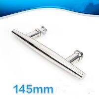 Shower room accessories bathroom push-pull glass door handle stainless steel double cone single side 145mm handle(XYLS-005) Door Hardware Locks