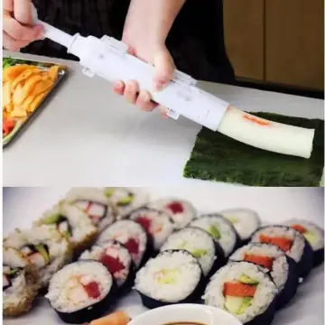 Bamboo Sushi Mat Rollers Sushi Rice Rollers Hand Maker Bamboo Kimbap Rolling  Handmade Sushi Press