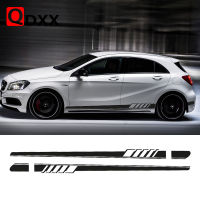 NEW Edition 1สไตล์ด้านข้างกระโปรง Racing Stripe Decal สติกเกอร์สำหรับ Benz W176 A Class A180 A200 A250 A45 AMG