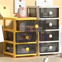 [COD] Desktop Storage Transparent Drawer Office File Rack Cosmetics Dormitory Stationery Small