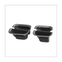 1Set Car Inner Door Holder Armrest Storage Box Parts Component for Toyota Prado Lexus GX470 2004-2009 Glove Organizer Container Tray A