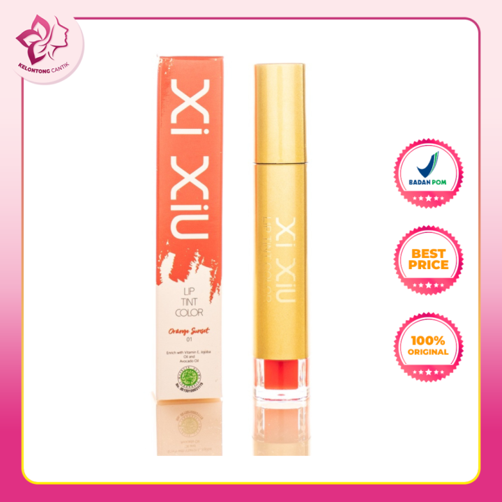 Xi Xiu Lip Tint Color Lip Tint Kelontong Cantik Lazada Indonesia