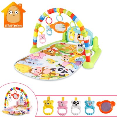 Baby Gym Tapis Puzzles Mat Educational Rack Toys Baby Music Play Mat With Piano Keyboard Infant Fitness Car Gift For Kids