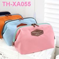 Multi-function fashion frog mouth steel cosmetic bag portable travel toiletry bags large capacity to receive package