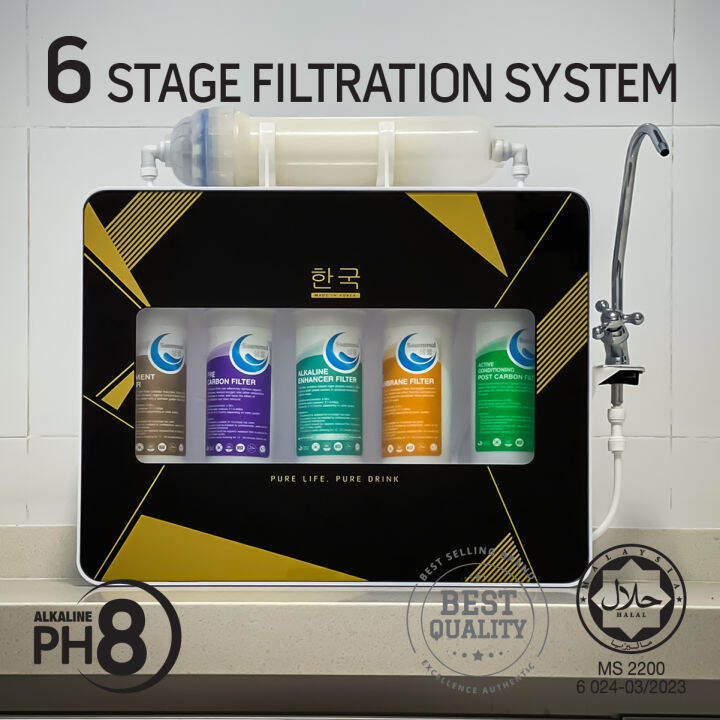 KOREAN SAEMMUL 6 STAGE ALKALINE WATER FILTER SYSTEM Lazada
