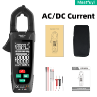 Mastfuyi Digital Clamp Meter มัลติมิเตอร์หน้าจอขนาดใหญ่9999นับ AC แรงดันไฟฟ้าปัจจุบัน Capacitance แก้ไขอัตโนมัติของเกียร์ที่ไม่ถูกต้อง