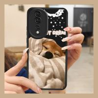 luxurious couple Phone Case For Huawei Honor80 5G creative personality advanced Silica gel protective Back Cover youth