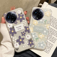 เคส สำหรับ Realme 11X ลายดอกไม้พร้อมซิลิโคนนิ่มสำหรับแฟชั่นและป้องกันการตกสำหรับฝาหลัง Realme 11X