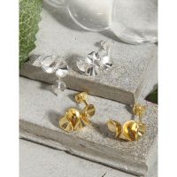 【YD】 CHOZON Korean silver Stud Earrings Pins  Jewelry Making Supplies Findings Accessories