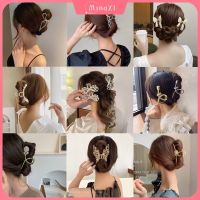 Large Hair Clamp Rhinestone Metal Clip Claw Korean Multiple Hairpin Womens Accessories