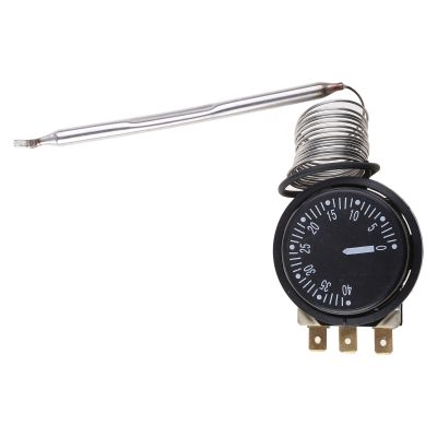 0-40 ℃ สวิตช์ควบคุมอุณหภูมิ Capillary Thermostat Automatic Sensored Switch