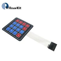 10PCS / LOT 4 * 4 Matrix Array / Matrix คีย์บอร์ด 16 Key Membrane Switch ปุ่มกดสําหรับ arduino 4X4 Matrix Keyboard