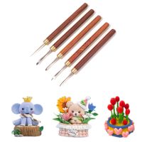 Polymer Clay Shaping Tools Figure Flowering Stick Doll Sculpture Pottery Ceramic Modeling Trimming Embossing Carving Making Tool