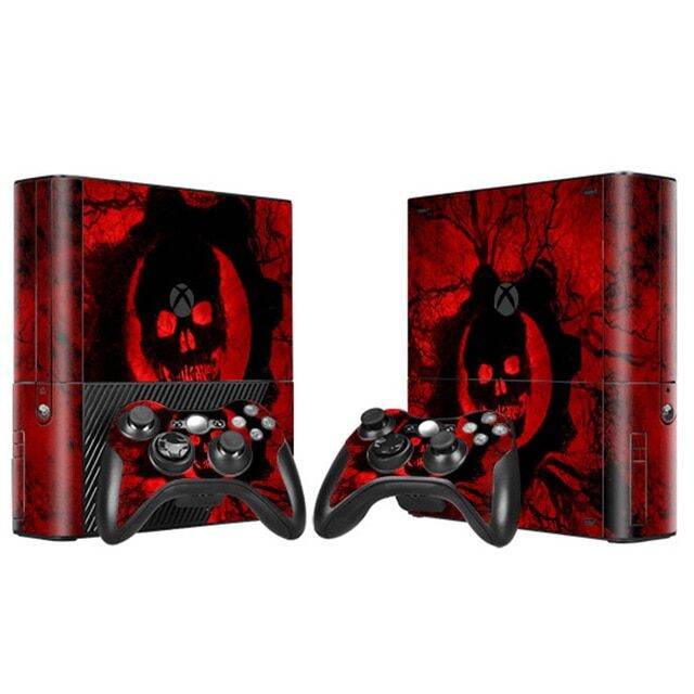 For Xbox 360 E Skins For Microsoft Xbox 360e Style With 2pcs 