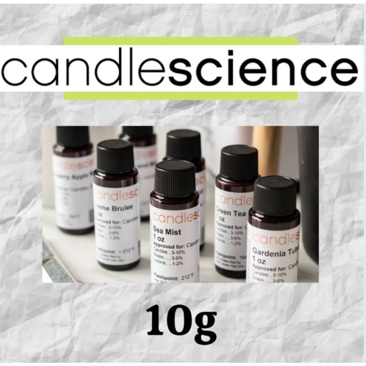 Candle Science Fragrance Oil Authentic 10g Lazada PH