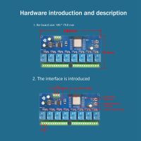 ESP32 WIFI Bluetooth 8 Way Relay Module ESP32-WROOM Secondary Development Board DC5-30V Power Supply