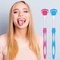 YUAE High Quality Food Grade Fresh Breath Silicone Oral Hygiene Tool Tongue Scraper Cleaner Tongue Brush Mouth Brush Tongue Scraper