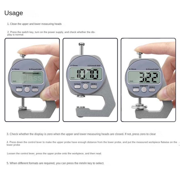 mini-precise-digital-thickness-gauge-meter-tester-micrometer-thickness-pointed-head-0-10-mm