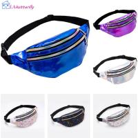 LA 【ready stock】6pcs Waist Bag Pu Leather Outdoor Fashion Colorful Sports Multi-layer Fanny Pack For Traveling Running Partying