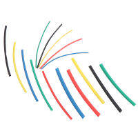 Senia 100ชิ้น/เซ็ต Heat Shrink Tube ฉนวนเคลือบ polyofin Shrink ASSORTED TUBE