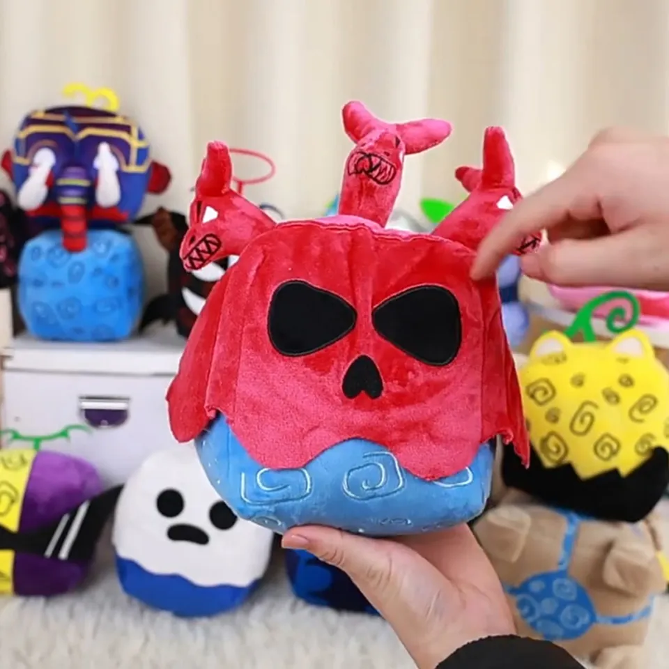 Blox Fruits Toys Plush Jogo Periférico De Brinquedos De Pelúcia Cartoon