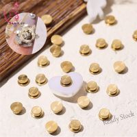 【hot sale】 ℗✼ B50 OCEANMAP DIY Manicure Accessories Copper Nail Art Decorations Jewelry Bearings 3D High Speed Rotation Transfer Beads Universal Rotating Shaft for Nail Rhinestones/Multicolor