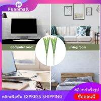 Funnmall พืชงูเทียม 2pcs โรงงานผลิตกระถางเทียม Sansevieria สำหรับกลางแจ้งในร่ม