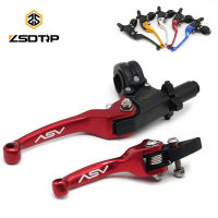 ZSDTRP CNC ASV F3 Brake Clutch Levers Foldable For Honda Yamaha Kawasaki Suzuki CR CRF YZF WRF KX KXF RM RMZ