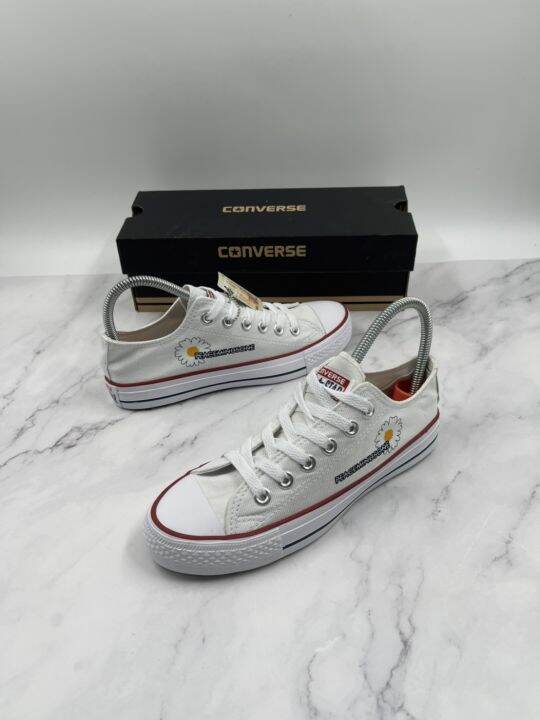 รองเท้าผ้าใบคอนเวิร์ส-x-ดอกเดซี่-full-box-converse-ลิขสิทธิ์แท้100-สินค้าใหม่ไม่ซ้ำใคร