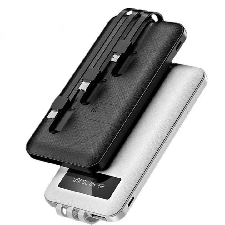 Reno5 Original 10000mah Mobile Power Supply With Builtin 3 Charging