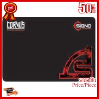 ✨✨#BEST SELLER Signo E-Sport MT-310 Corvus Gaming Mouse Pad Size L (BOX) ##ที่ชาร์จ หูฟัง เคส Airpodss ลำโพง Wireless Bluetooth คอมพิวเตอร์ โทรศัพท์ USB ปลั๊ก เมาท์ HDMI สายคอมพิวเตอร์