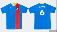 AFC Richmond Blue and Red men TSHIRT (FREE NAME CUSTOM)