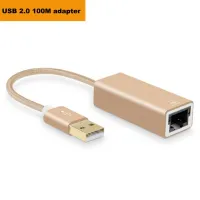 Usb อะแดปเตอร์อีเทอร์เน็ต Realtek Rtl8152 Usb-C สายเคเบิลอีเทอร์เน็ต Usb 2.0ไปยัง Rj45การ์ดเน็ตเวิร์กอะแดปเตอร์สำหรับ Mac Os Os Win10/8/7