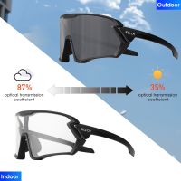 Photochromic Cycling Glasses for Men Bicycle Eyewear Mountain Bike Cycling Goggles UV400 MTB Polarized Road Sunglasses Women