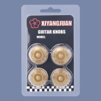 4Pcs High Quality Guitar Knobs Volume Tone Speed Control Knob Universal For Gibson Les Paul SG Electric Guitar Parts Gold Color Guitar Bass Accessorie