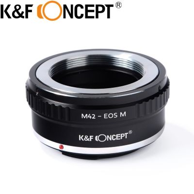 K&amp;F Concept Brand New Adapter For All M42 Screw Mount Lens To For Canon EOS M Camera (For M42-EOS M)