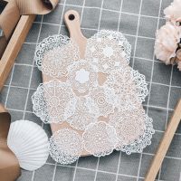 (Rui baoG) KSCRAFT ลูกไม้สีขาวกระดาษ Doilies/placemats สำหรับงานแต่งงานอุปกรณ์ตกแต่งสมุดกระดาษงานฝีมือ